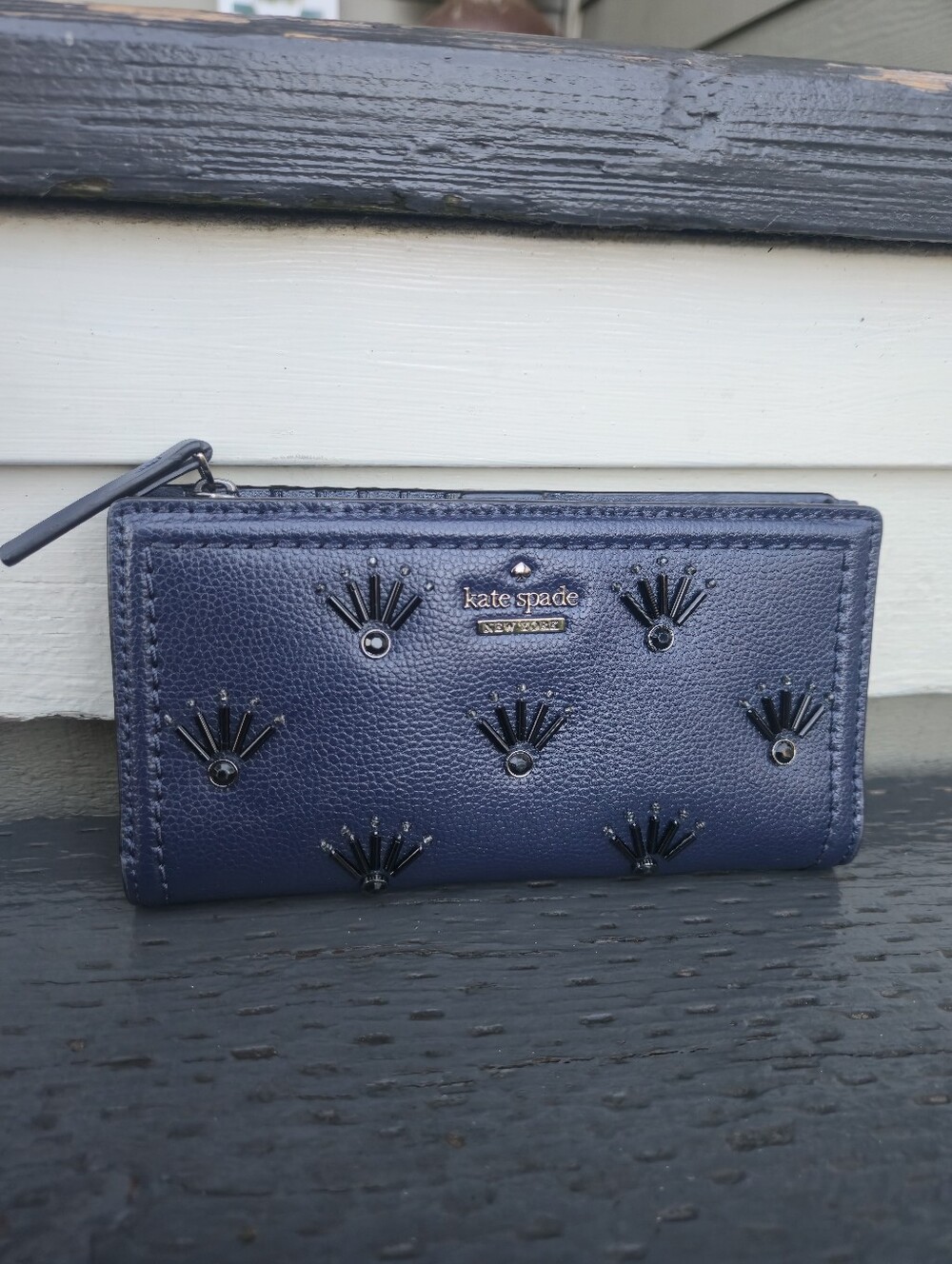 Kate Spade Embellushed Leather Wallet
